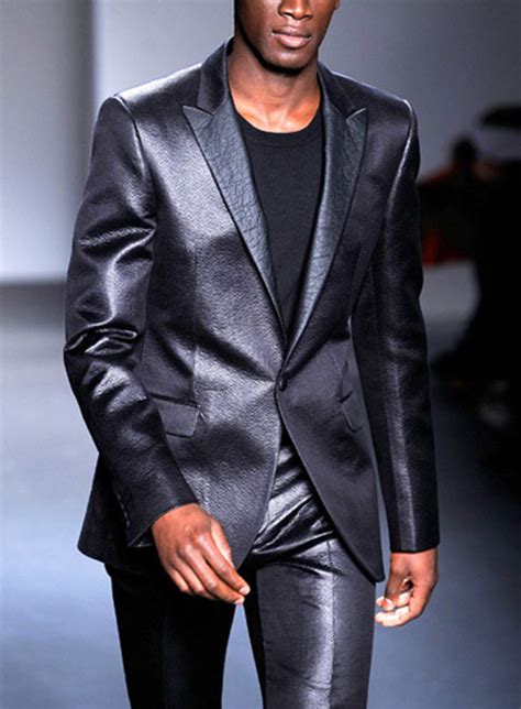 learher suit